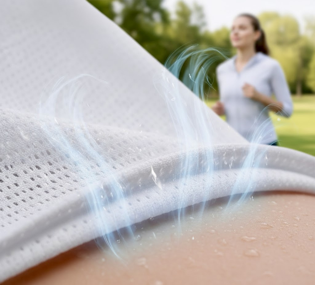 Độ thoáng khí trong trang phục và tác động tích cực đến cảm giác của làn da